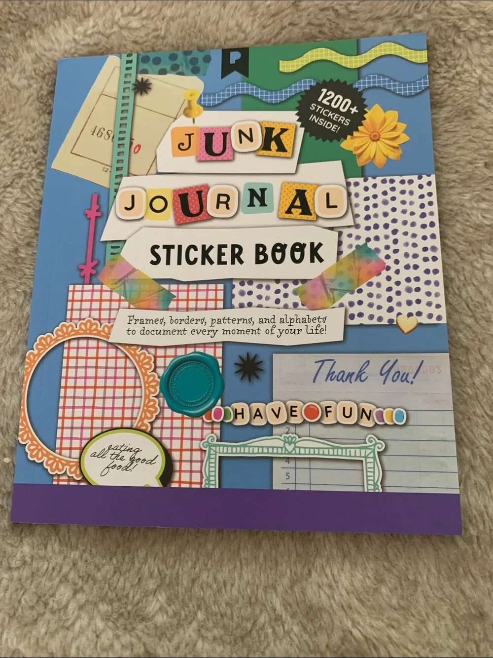 Junk Journal Sticker Book
